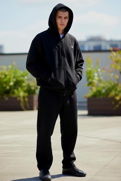 Костюм спорт Newe Esto (50-60) NE267 black (зима)