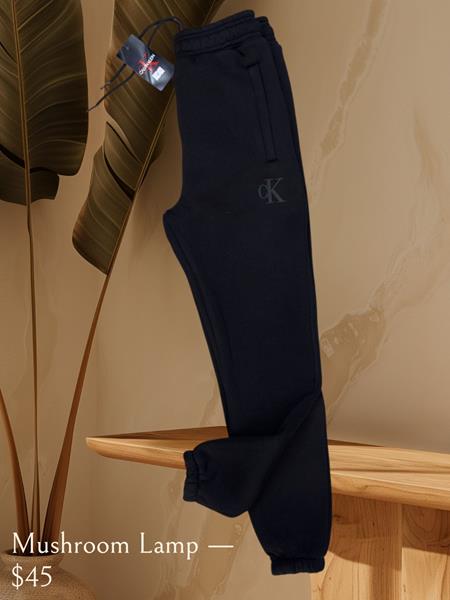 Штаны спорт Newe Esto (S-2XL) NE289 black (зима)