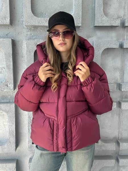 Пуховик Trend (S-M) 2483 wine (зима)