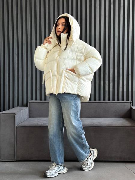 Пуховик Trend (S-M) 2520 l.beige (зима)