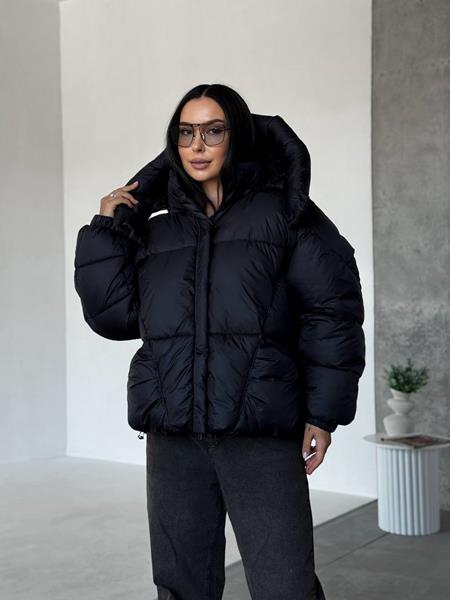 Пуховик Trend (S-M) 2538 black (зима)