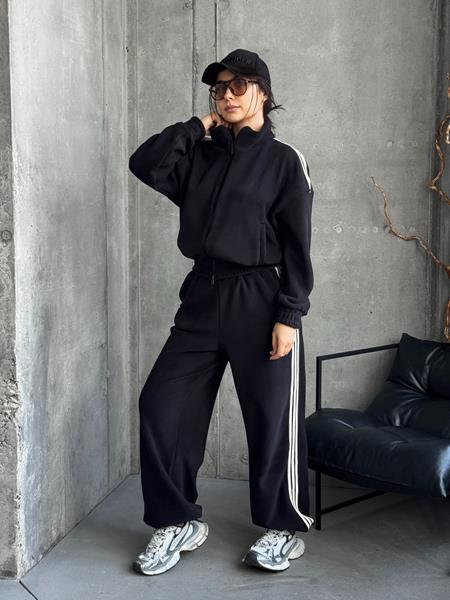 Костюм спорт Trend (S-M) 2585 black (зима)