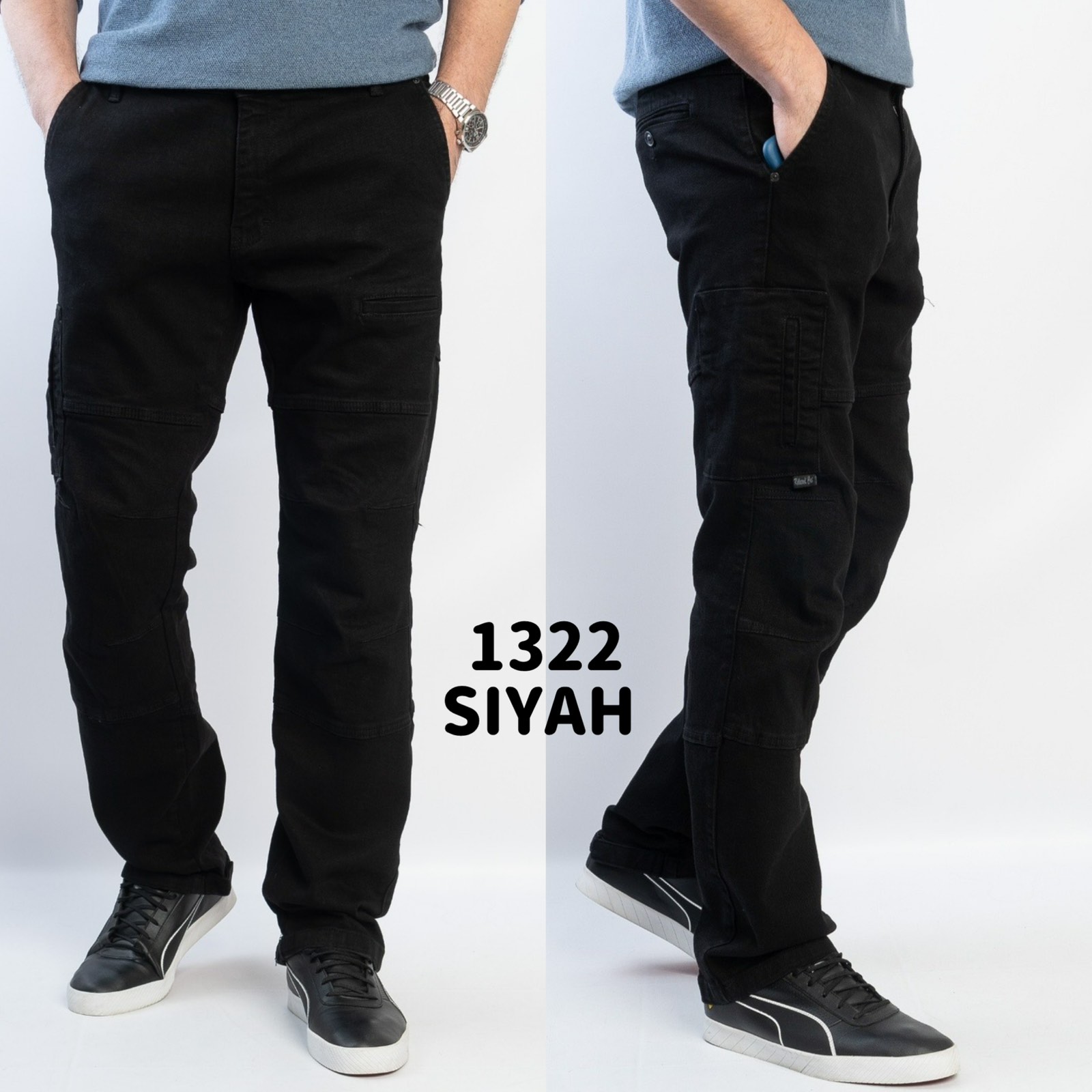 Джинсы God Baron (29-36) 1322 black (деми)