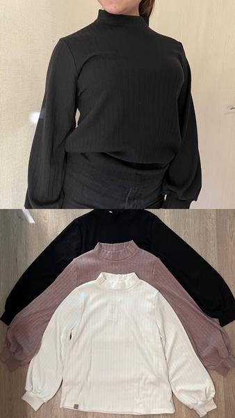 Лонгслив Annet (140-158) EL03 black (деми)