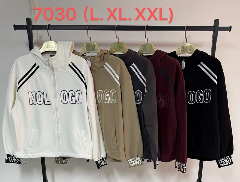 Кофта спорт Immei (L-2XL) 7030 wine (зима)