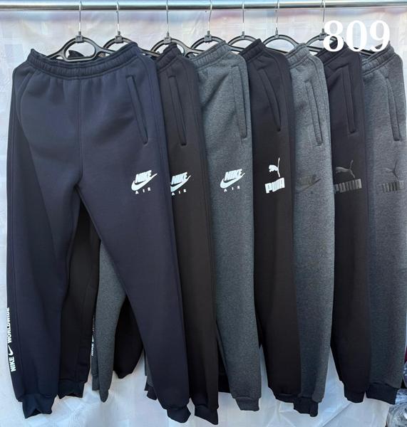 Штаны спорт Shon (46-54) S1812 navy (зима)