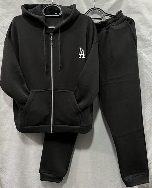 Костюм спорт Shoptime (52-60) S729 black (зима)