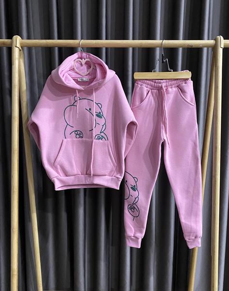 Костюм спорт SunnyTot (116-128) S101 pink (зима)