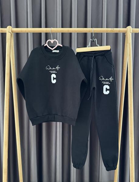 Костюм спорт SunnyTot (116-134) S110 black (зима)