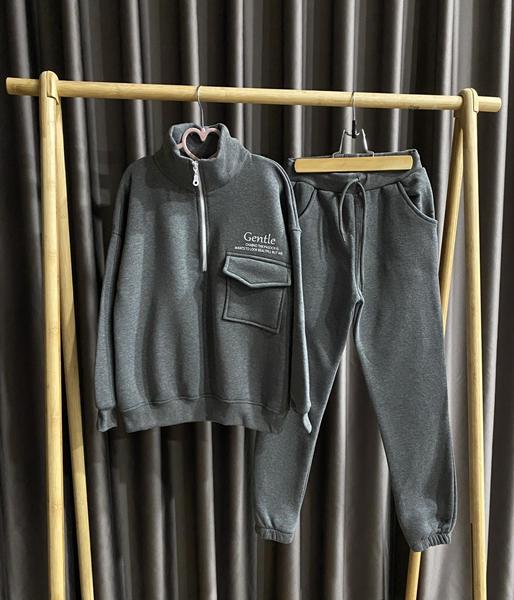 Костюм спорт SunnyTot (140-176) S139 grey (зима)