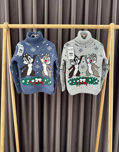 Свитер SunnyTot (2-5) S164 blue (зима)