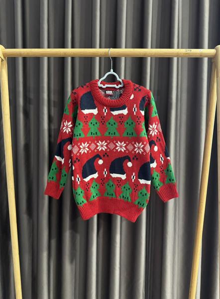 Свитер SunnyTot (3-8) S169 red (зима)