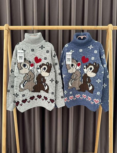 Свитер SunnyTot (5-10) S192 blue (зима)