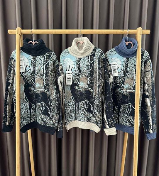 Свитер SunnyTot (10-15) S199 blue (зима)