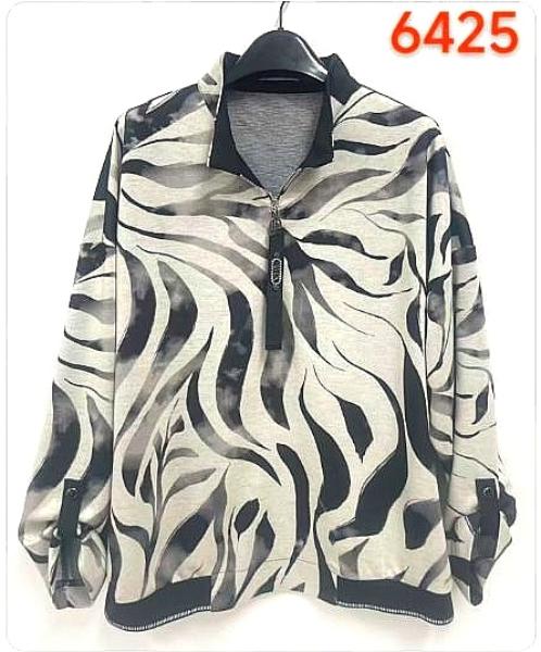 Свитер LIDA (52-62) 6425 beige-black (деми)