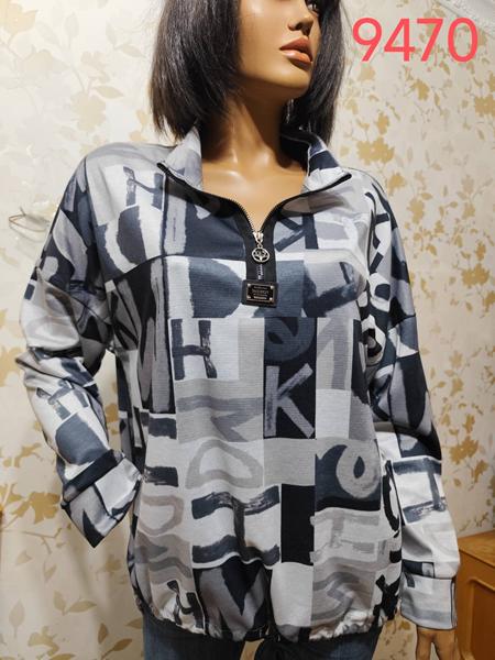 Свитер LIDA (52-62) 9470 grey (деми)