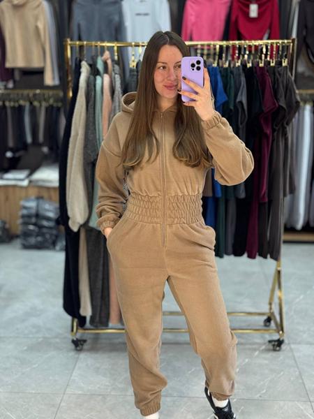 Комбинезон Arina (42-52) 2496 beige (зима)