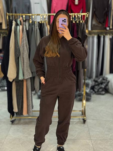 Комбинезон Arina (42-52) 2496 brown (зима)