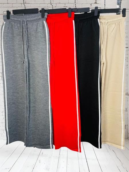 Штаны спорт Karon (42-46) 10895 grey (деми)