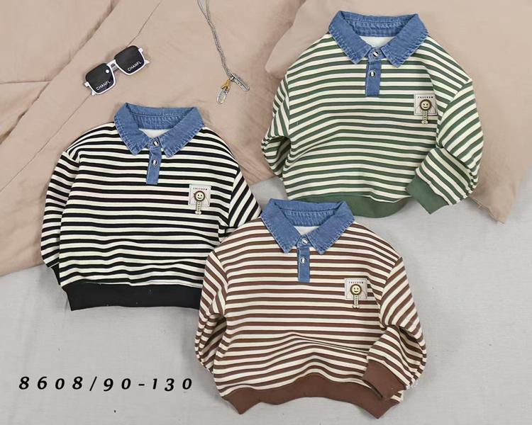 Свитер Фунтик (2-6) 8608 black (зима)