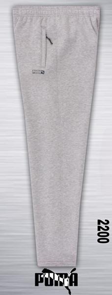 Штаны спорт AZT (M-3XL) AZ111-2200 l.grey (зима)