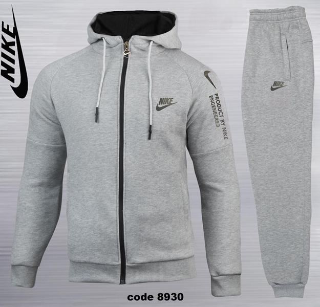 Костюм спорт AZT (S-2XL) AZ146-8930 grey (зима)