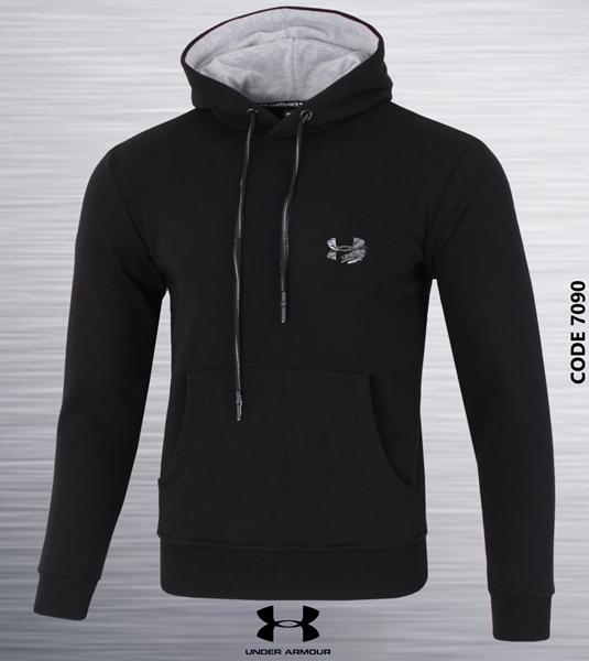 Худи AZT (S-2XL) AZ279-7090 black (зима)