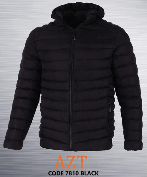 Куртка AZT (4XL-8XL) AZ344-7810 black (деми)