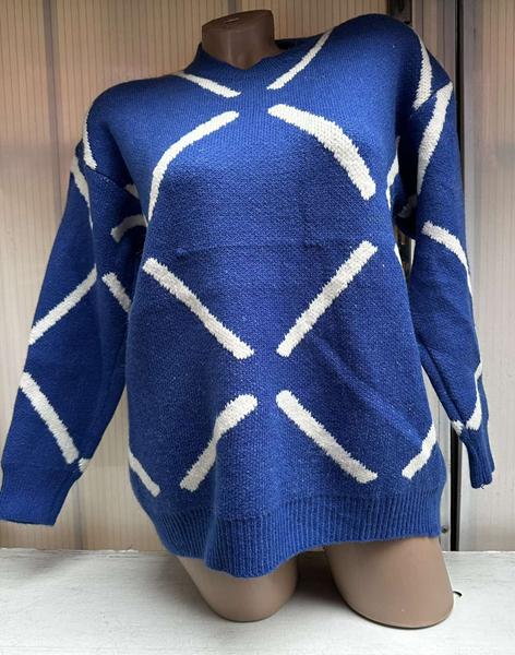 Свитер LeVisha (46-50) 25300 blue (зима)