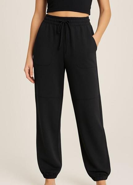 Штаны спорт Global (52-58) GL6 black (деми)