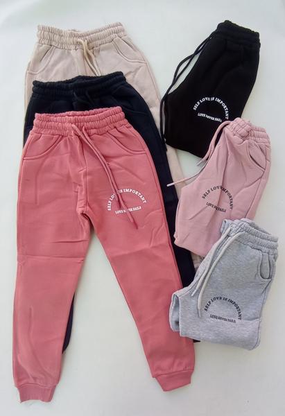 Штаны спорт Meloria (9-12) 18295 l.pink (зима)