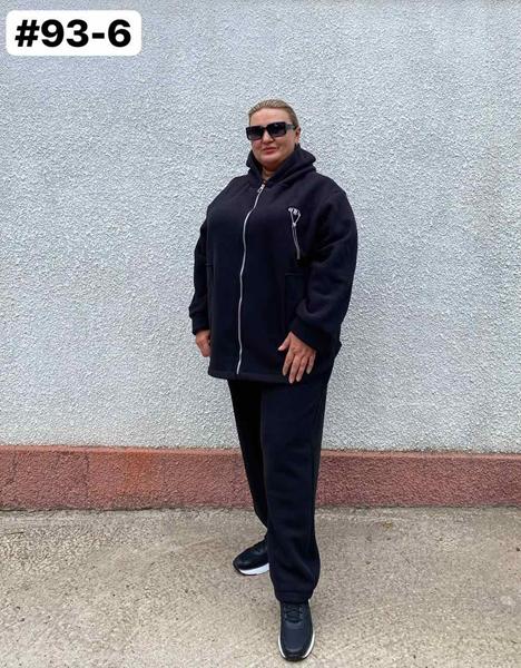 Костюм спорт Romeo life (54-60) 93-6 black (зима)