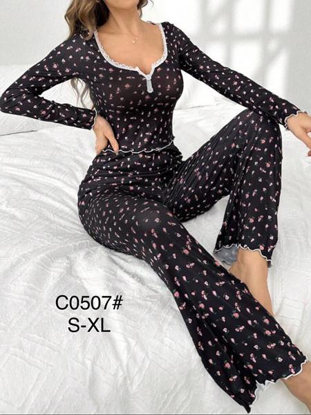 Пижама Romeo life (44-50) C0507 black (деми)