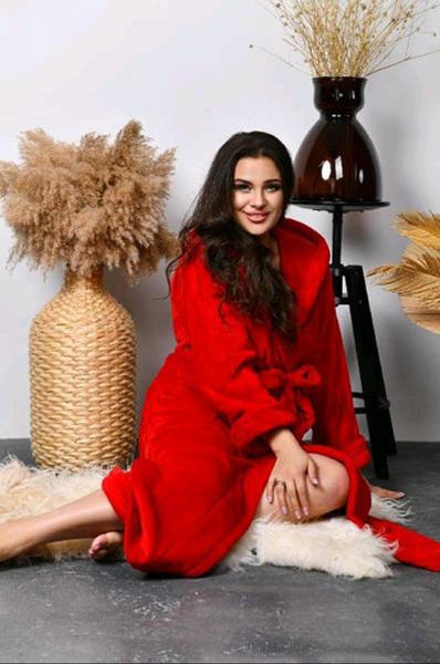 Халат Romeo life (54-58) RL873 red (зима)