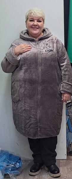 Халат Romeo life (54-58) RL879 beige (зима)