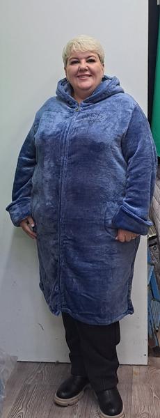 Халат Romeo life (54-58) RL881 l.blue (зима)