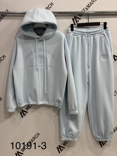 Костюм спорт Met&March (S-L) 10191-3 l.blue (зима)