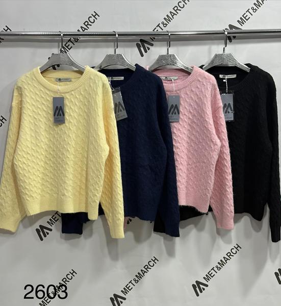 Свитер Met&March (one size) 2603 yellow (зима)