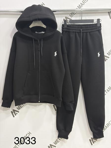 Костюм спорт Met&March (S-L) 3033 black (зима)