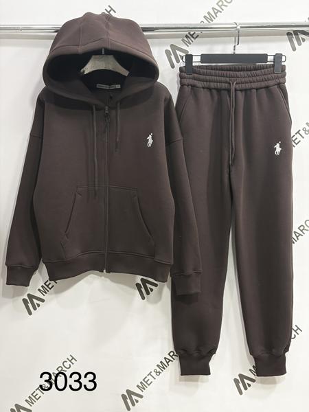 Костюм спорт Met&March (S-L) 3033 brown (зима)