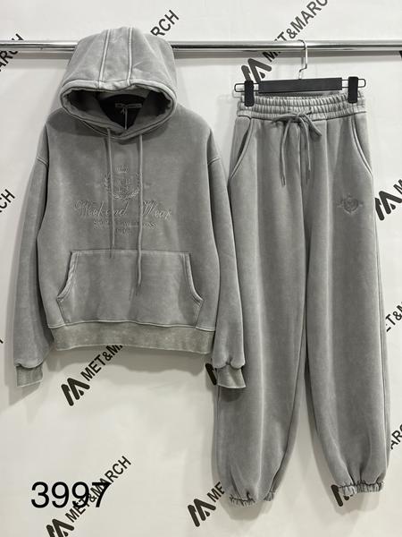Костюм спорт Met&March (S-L) 3997 grey (деми)
