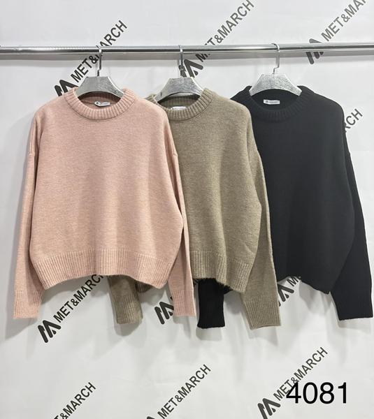 Свитер Met&March (one size) 4081 black (зима)