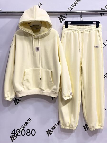Костюм спорт Met&March (S-L) 42080 yellow (зима)