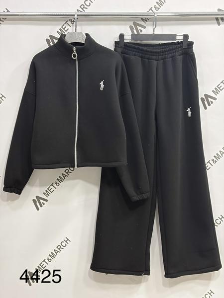 Костюм спорт Met&March (S-M) 4425 black (зима)