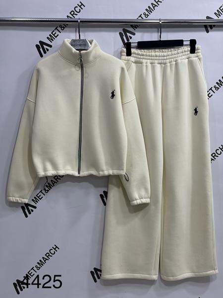 Костюм спорт Met&March (S-M) 4425 l.beige (зима)