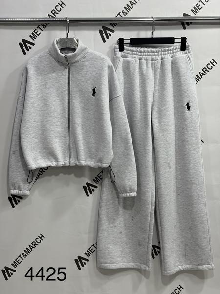 Костюм спорт Met&March (S-M) 4425 l.grey (зима)