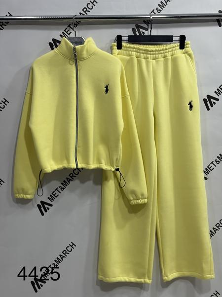 Костюм спорт Met&March (S-M) 4425 yellow (зима)