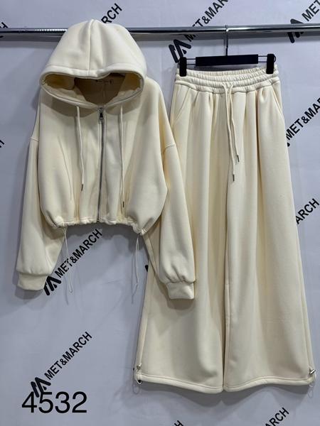 Костюм спорт Met&March (S-L) 4532 l.yellow (зима)