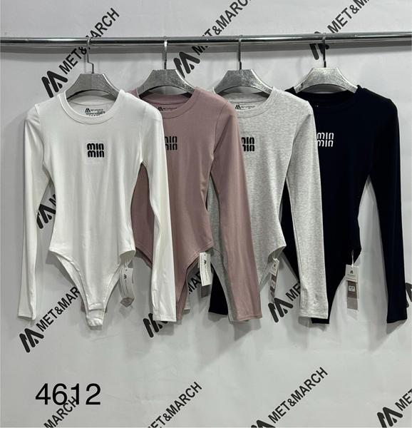 Боди Met&March (XS-L) 4612 l.grey (деми)