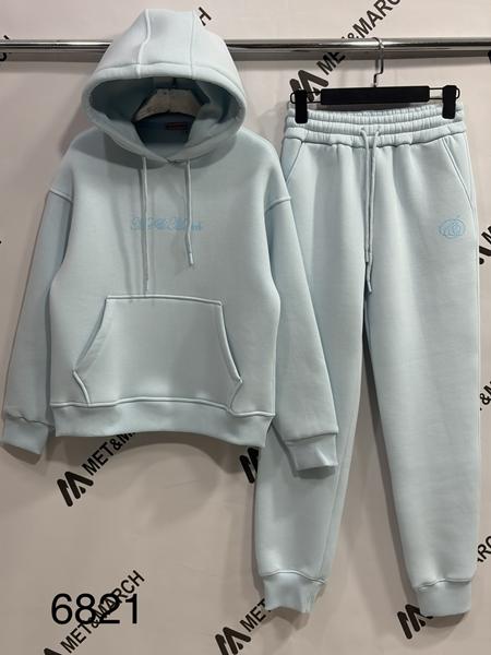 Костюм спорт Met&March (S-L) 6821 l.blue (зима)